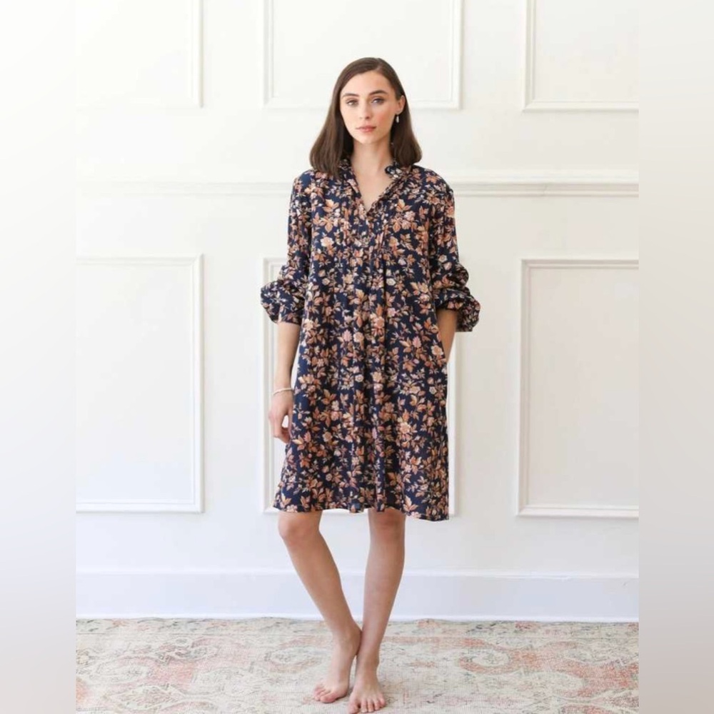 Mille Brand Bonnie Floral Dress Montmarte NWT Size Large